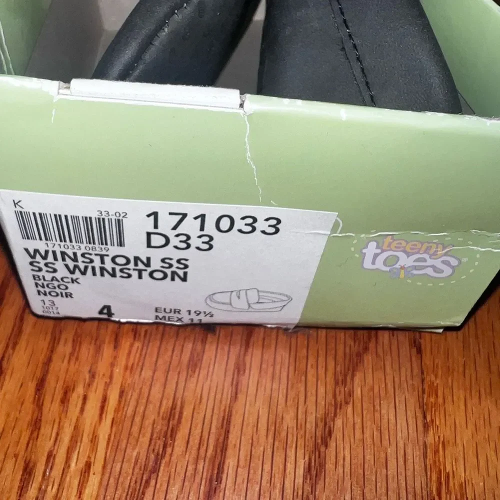 Black Loafers for Baby